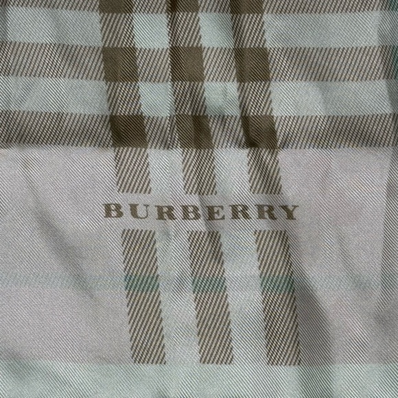 Burberry Check 100% Silk Scarf - Picture 3 of 5